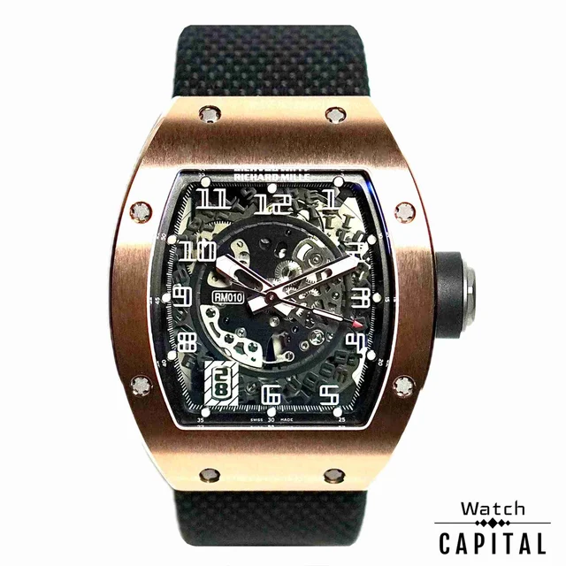Richard Mille Red Gold AI RG 2011 Pre-Owned Richard Mille RM 010 Red Gold AI RG 2011 kol s