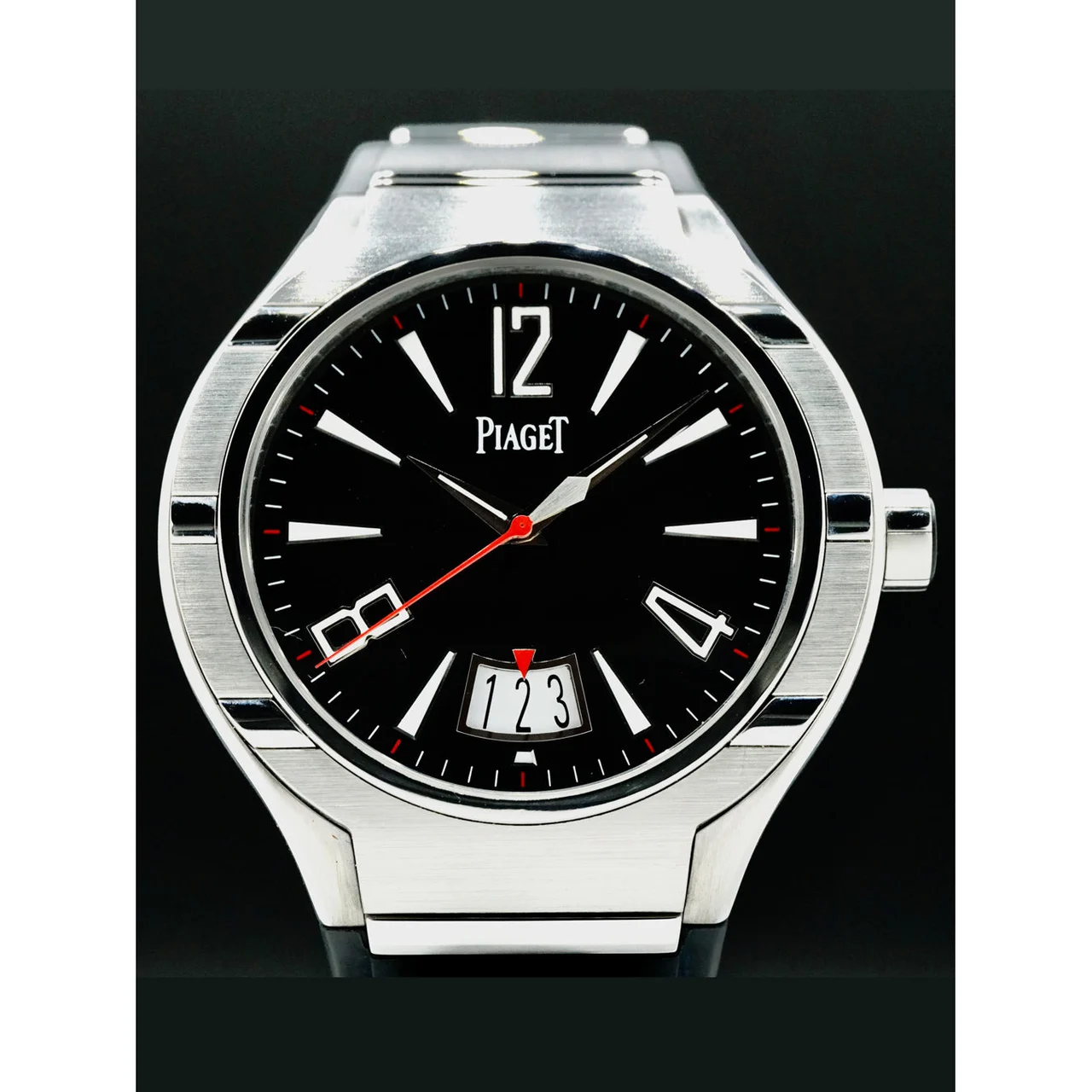 Piaget Polo Forty Five Auto Titanium 210000043763 45 mm kol saati