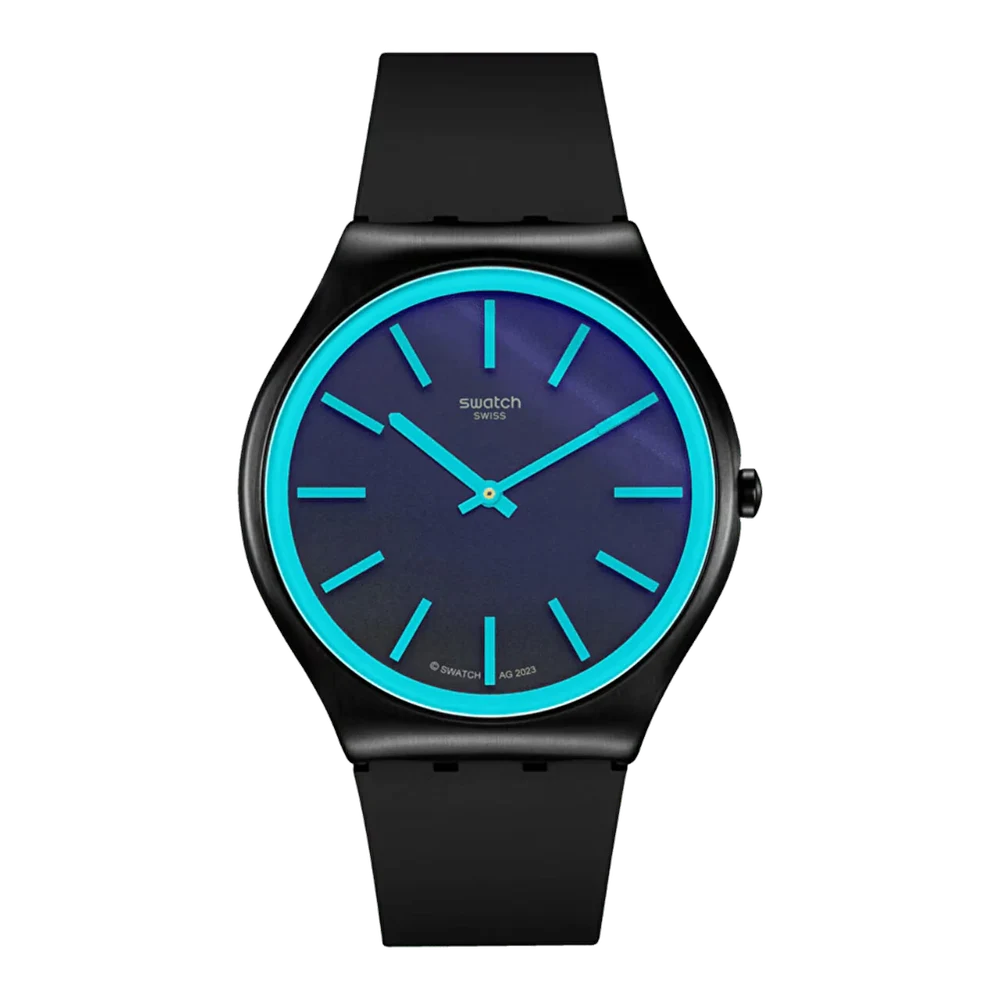 Swatch Obsidian Shimmer SS07B111 42 mm kol saati