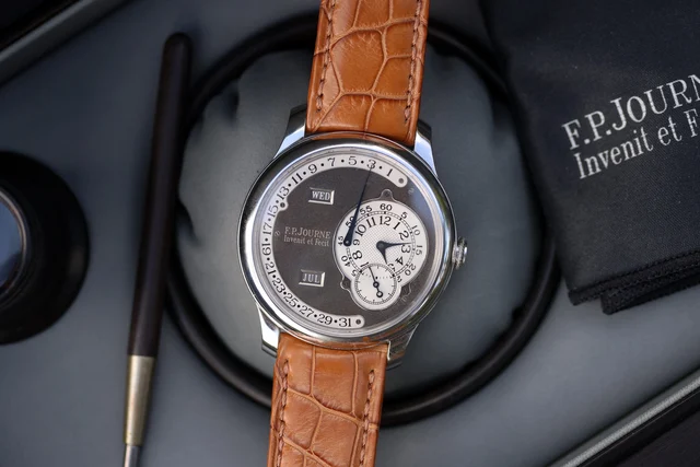 F.P. Journe Octa Calendrier ref. Q “Ruthenium Limited Editio kol saati