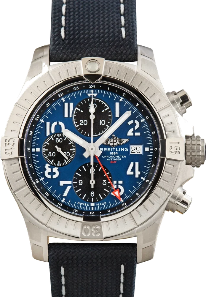 Breitling Avenger Chronograph GMT 45 Arabic Dial A24315101C1X1 45 mm kol saati