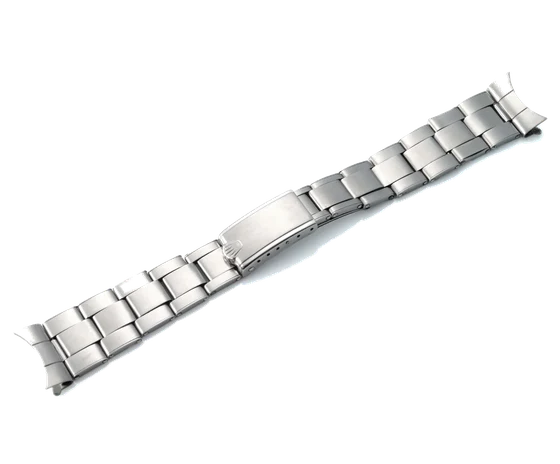 Rolex Ref 7205, 19mm Steel Rivet Bracelet End-link 60, Total 12 Links kol saati