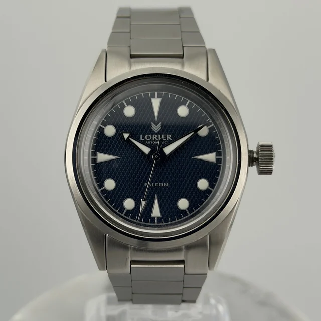 Lorier Falcon Series II (SII) — 36mm Automatic | Excellent kol saati