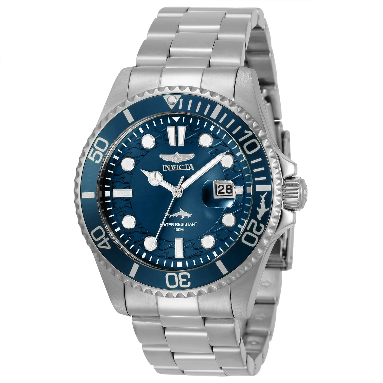 Invicta Pro Diver Selaxis Watch - 43mm. Steel (50942) 43 mm kol saati