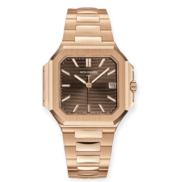 Patek Philippe Cubitus Rose gold 40mm 7128/1R-001 Pre-Owned Patek Philippe Cubitus Rose go