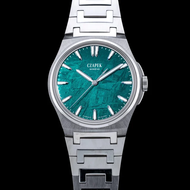 CZAPEK Antarctique Green Meteor Limited Edition 210009N43658 kol saati