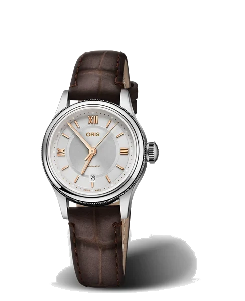 Oris Classic Date 01 561 7718 4071-07 5 14 32 28.5 mm kol saati