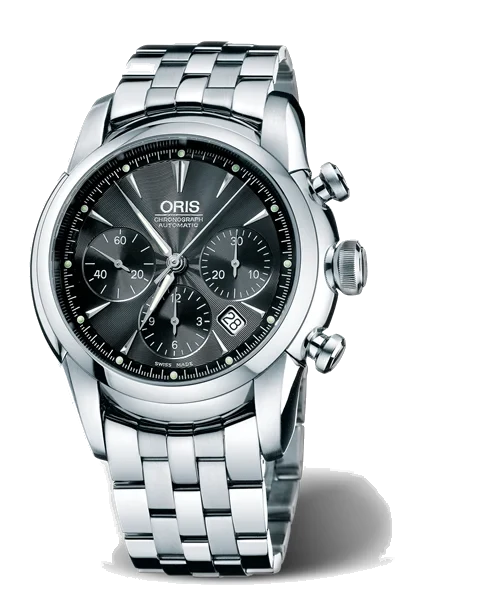 Oris Artelier Chronograph 2003 01 676 7547 4054-07 8 22 71 44.5 mm kol saati