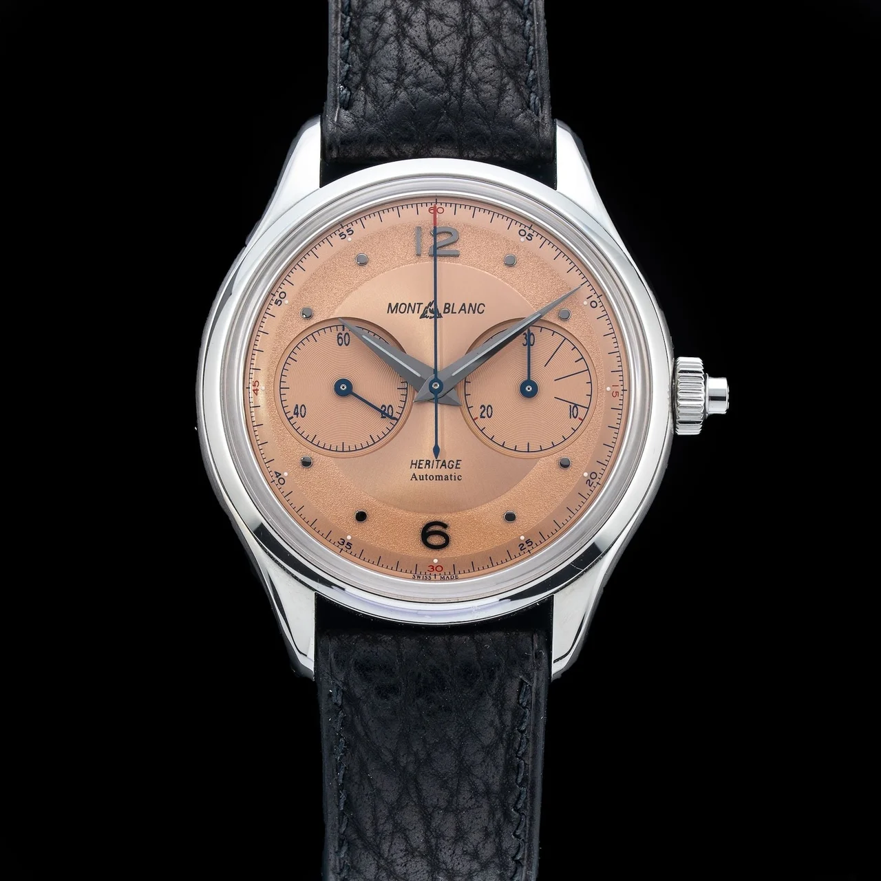 Montblanc Heritage Monopusher 126078 210009N34778 kol saati