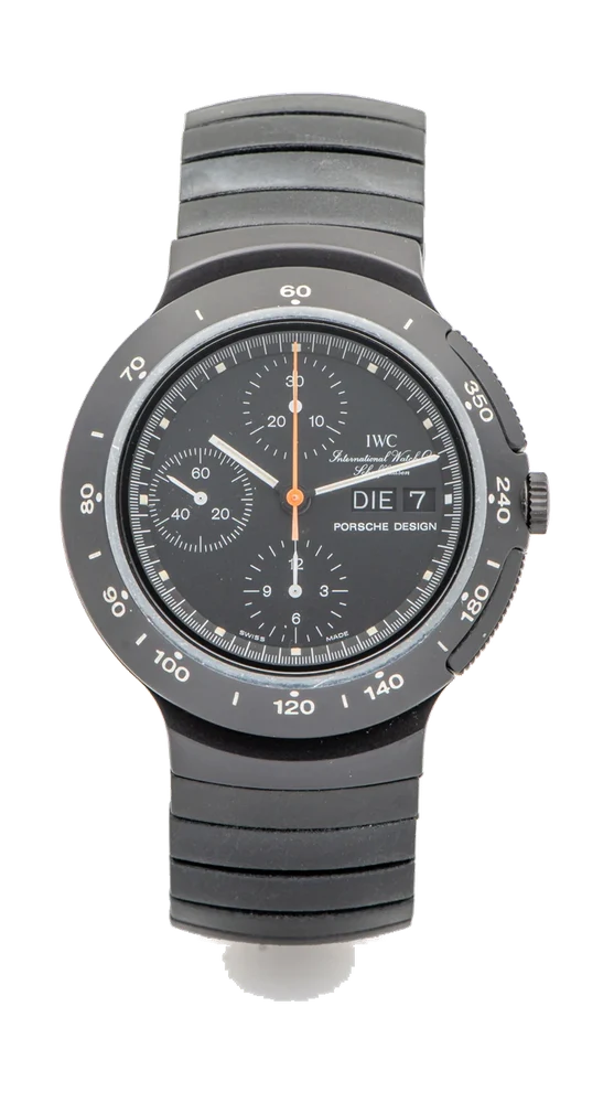 Iwc/ Porsche Design IWC/ PORSCHE DESIGN, REF. 3701, BLACK ALUMINIUM kol saati