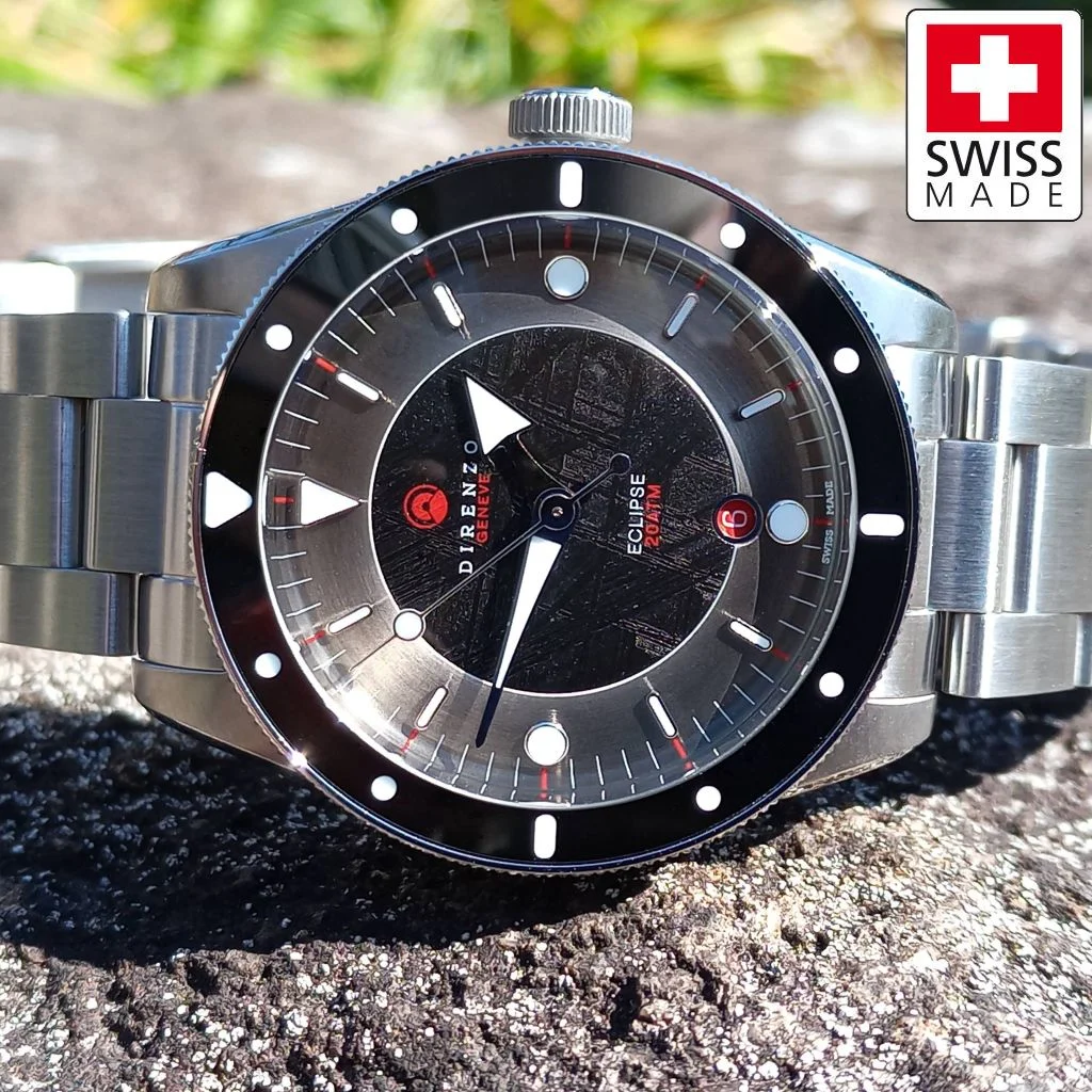 Direnzo DRZ03-V2-BLACK-METEORITE 40 mm kol saati