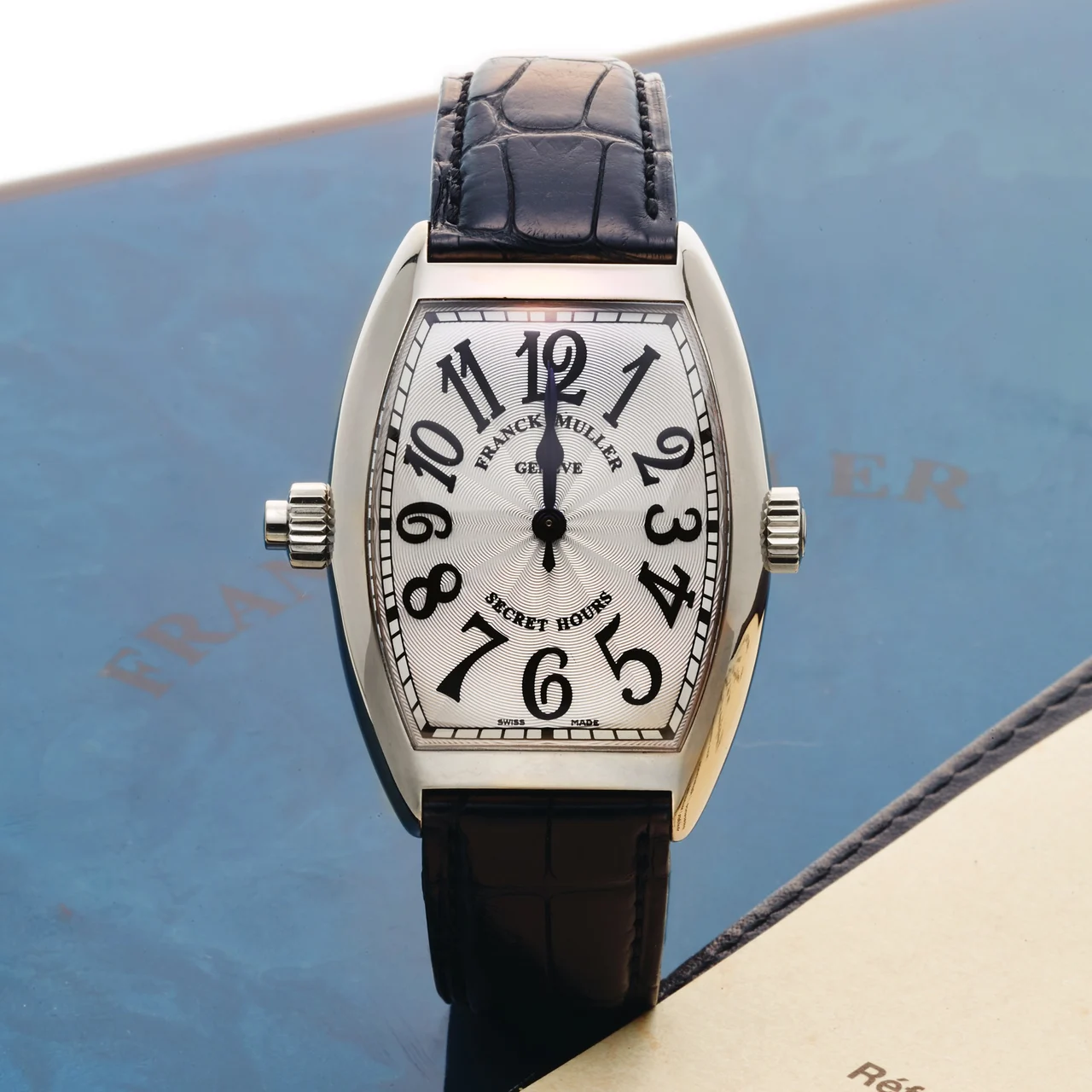 Franck Muller Secret Hours White Gold 7880 kol saati