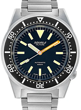 Squale Matic 1521MILBL.ME20/SQ 48 mm kol saati