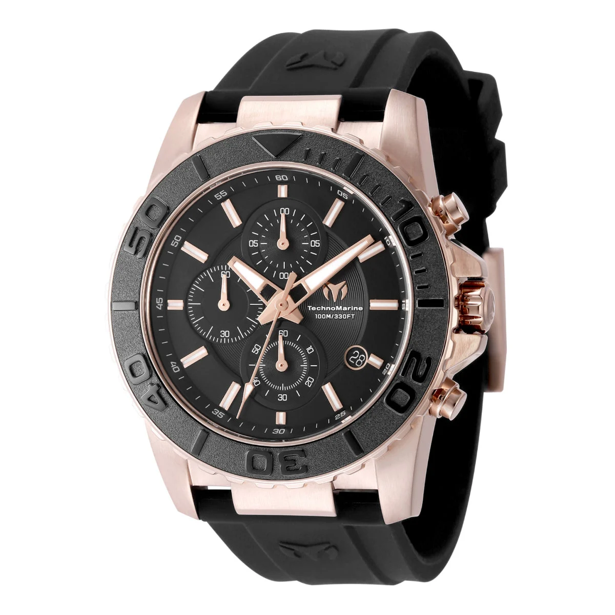 Technomarine Sea Grace Watch - 45mm. Black (TM-725002) 45 mm kol saati