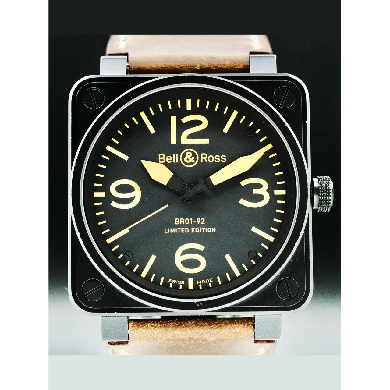 Bell & Ross Orange Limited Edition 210000042262 46 mm kol saati