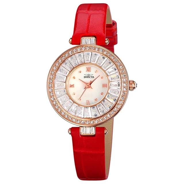 Invicta Celestial Watch - 30mm, Red (70348) kol saati