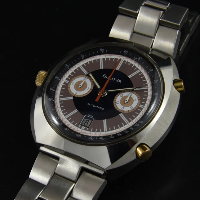 Bulova Chronograph ‘F’ 43 mm kol saati