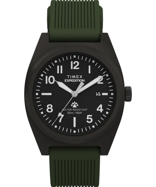 Timex Expedition® Capstone 39mm Silicone Strap Watch TW2Y18000VQ kol saati