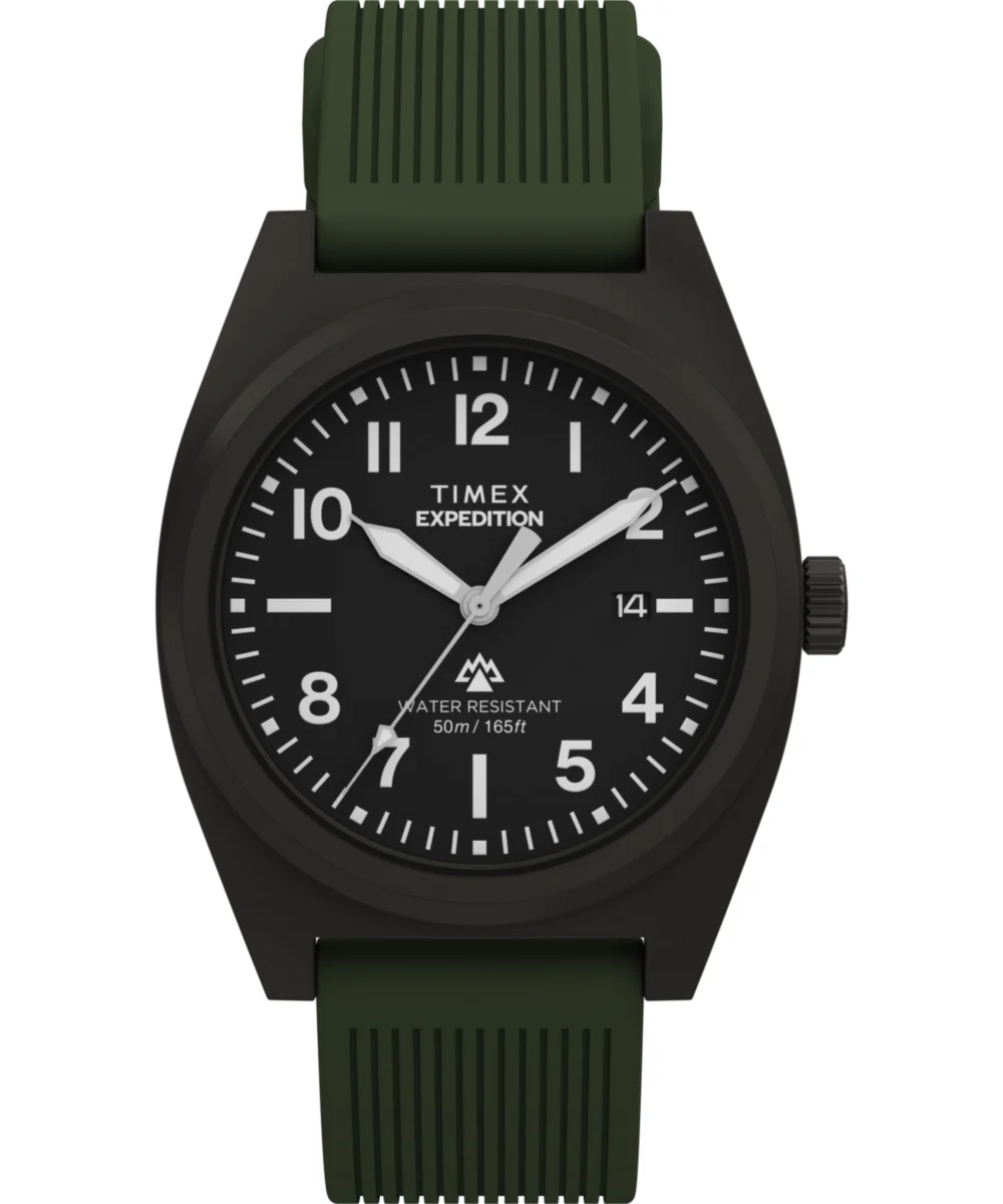 Timex Expedition® Capstone 39mm Silicone Strap Watch TW2Y18000VQ 39 mm kol saati