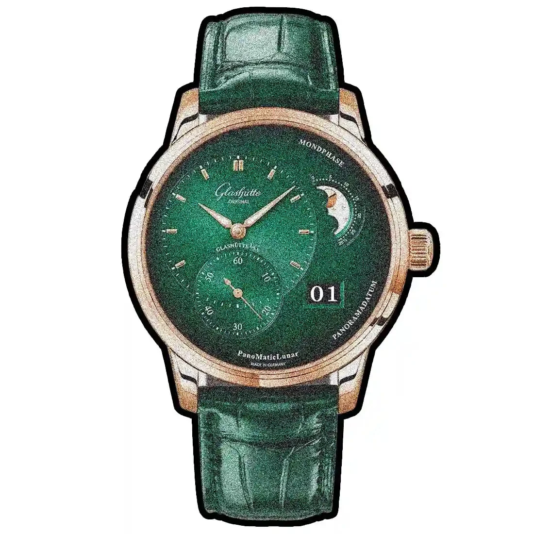 Glashutte Original Glashütte Original 47526 40 mm kol saati