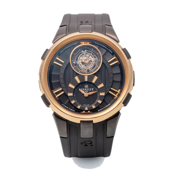 Perrelet 1777 PERRELET 1777 REF. A3035/1, OVERSIZE, SELF-WINDING, VISIBLE ONE-MINUTE TOURB