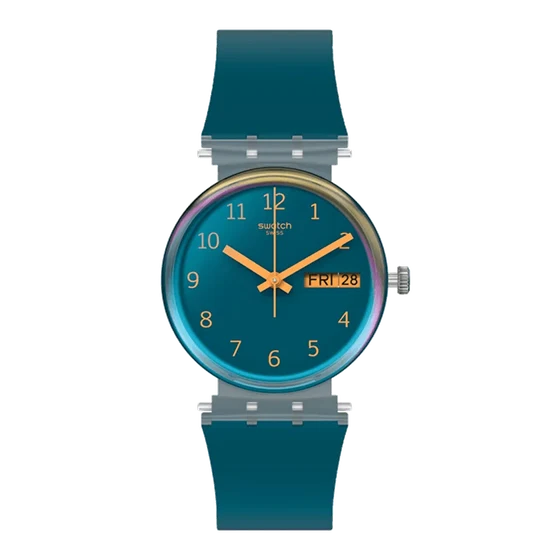Swatch Blue Away SO28K700 kol saati