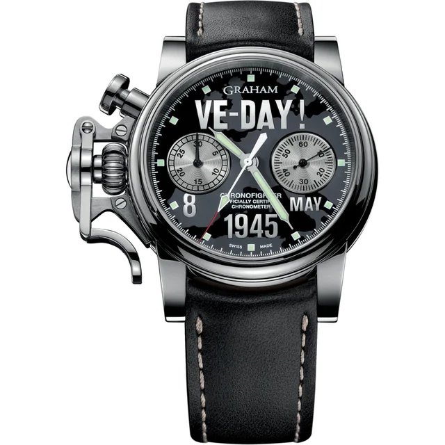 Graham Chronofighter VE-Day 2CVES.B12A kol saati