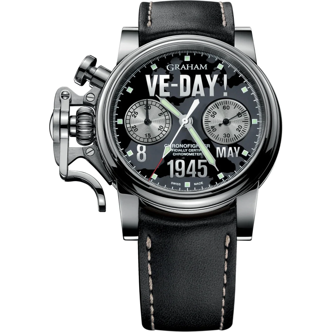 Graham Chronofighter VE-Day 2CVES.B12A kol saati