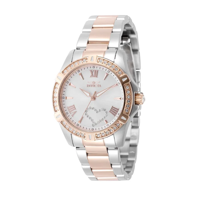 Invicta Angel Watch - 34.5mm. Rose Gold. Steel (49893) kol saati