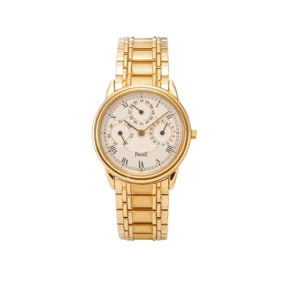 Piaget PIAGET REF. 15959, TRIPLE DATE; 18K YELLOW GOLD kol saati