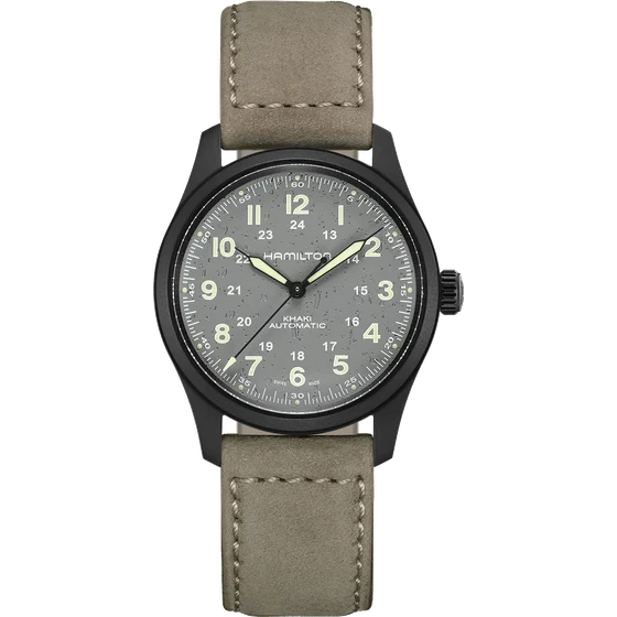 Hamilton Khaki Field Titanium Auto H70215880 kol saati