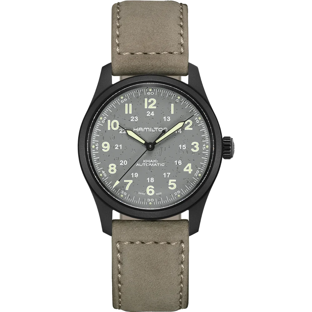Hamilton Khaki Field Titanium Auto H70215880 38 mm kol saati