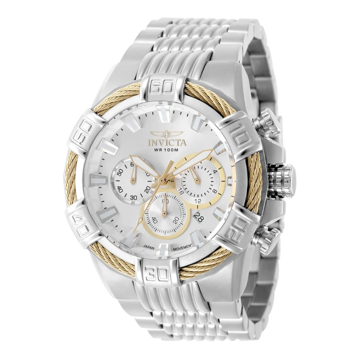 Invicta Bolt Watch - 51mm, Steel (ZG-49901) 51 mm kol saati