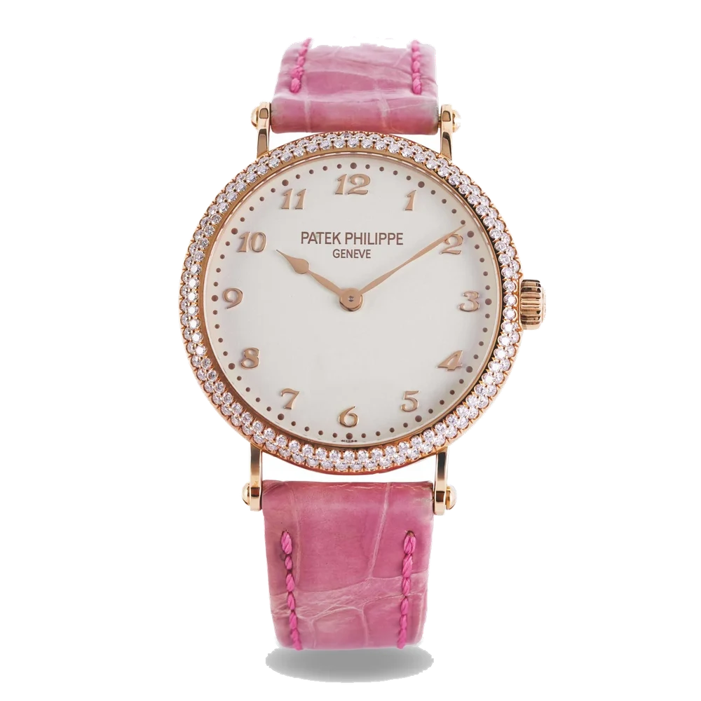 Patek Philippe PATEK PHILIPPE, REF. 7200/200R-001, CALATRAVA, DIAMOND, 18K PINK GOLD kol saati