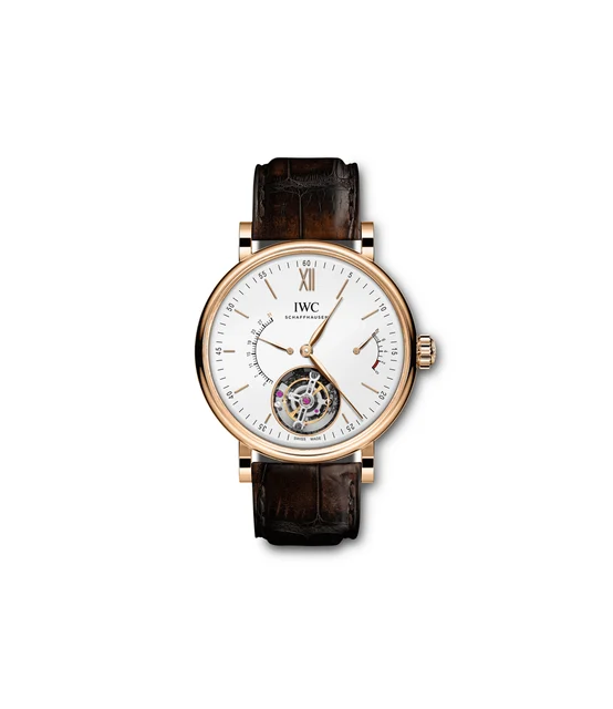 IWC Portofino Hand Wound Tourbillon Retrograde IW516501 kol saati