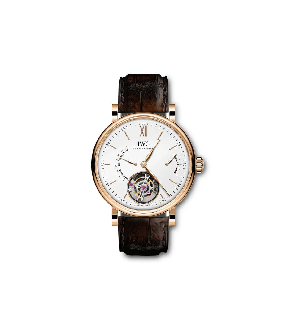 IWC Portofino Hand Wound Tourbillon Retrograde IW516501 45 mm kol saati