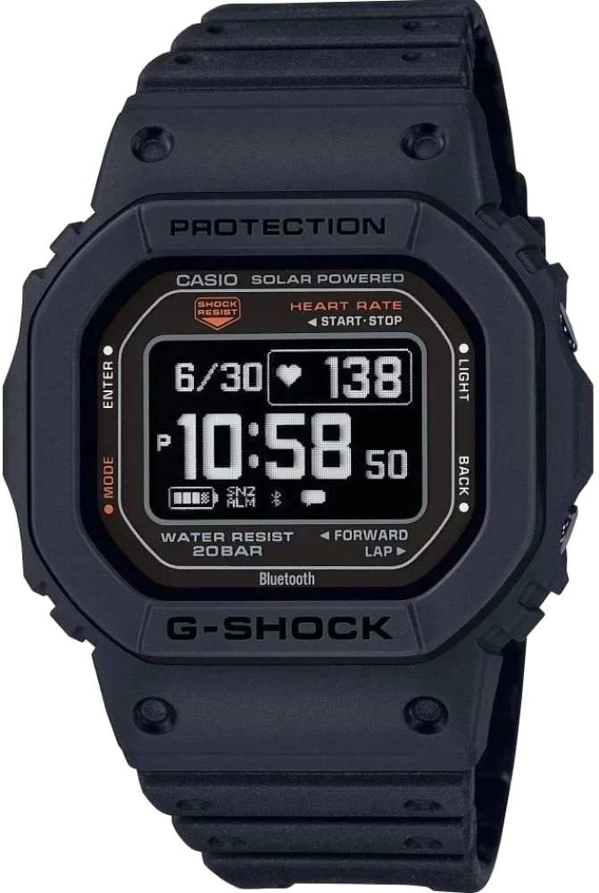Casio G-shock G-squad DW-H5600-1DR 44.5 mm kol saati