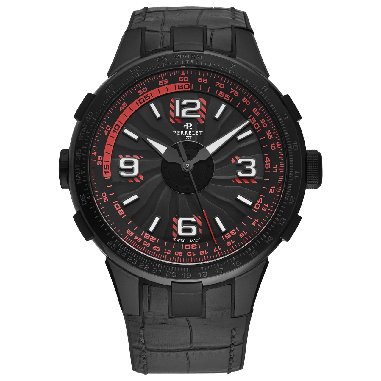 Perrelet Turbine Pilot Watch A1095/3 kol saati