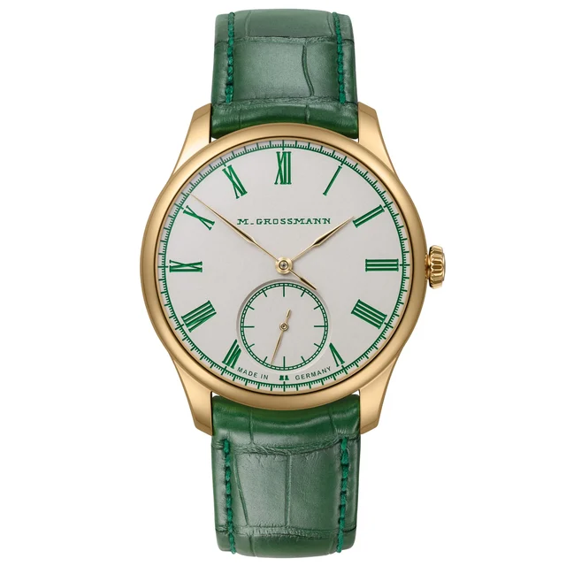Moritz Grossmann Tefnut Silver-Plated by Friction 39mm MG-003983 kol saati