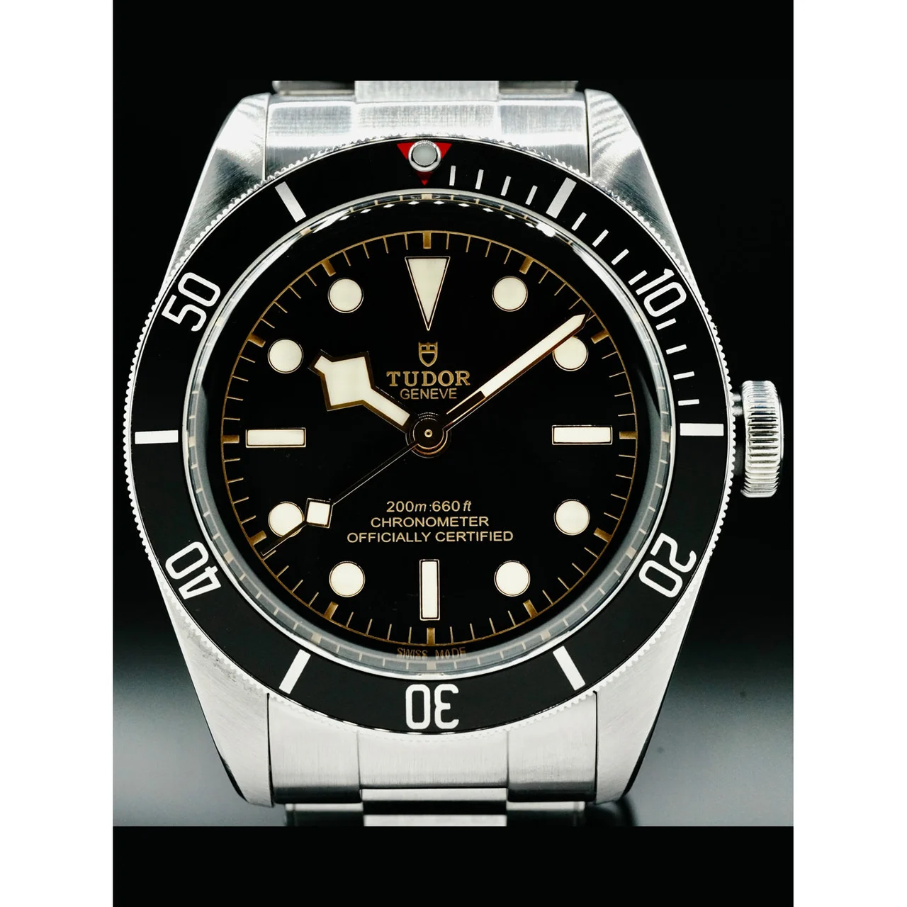 Tudor Black Bay Black Bezel Stainless Steel 210000038415 41 mm kol saati