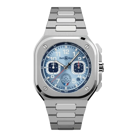 Bell & Ross Chrono Patrouille de France BR05C.PAF.ST.SST kol saati