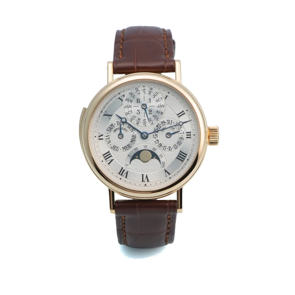 Breguet BREGUET, REF. 3430, PERPETUAL CALENDAR, MINUTE REPEATING, MOONPHASE, YELLOW GOLD kol saati