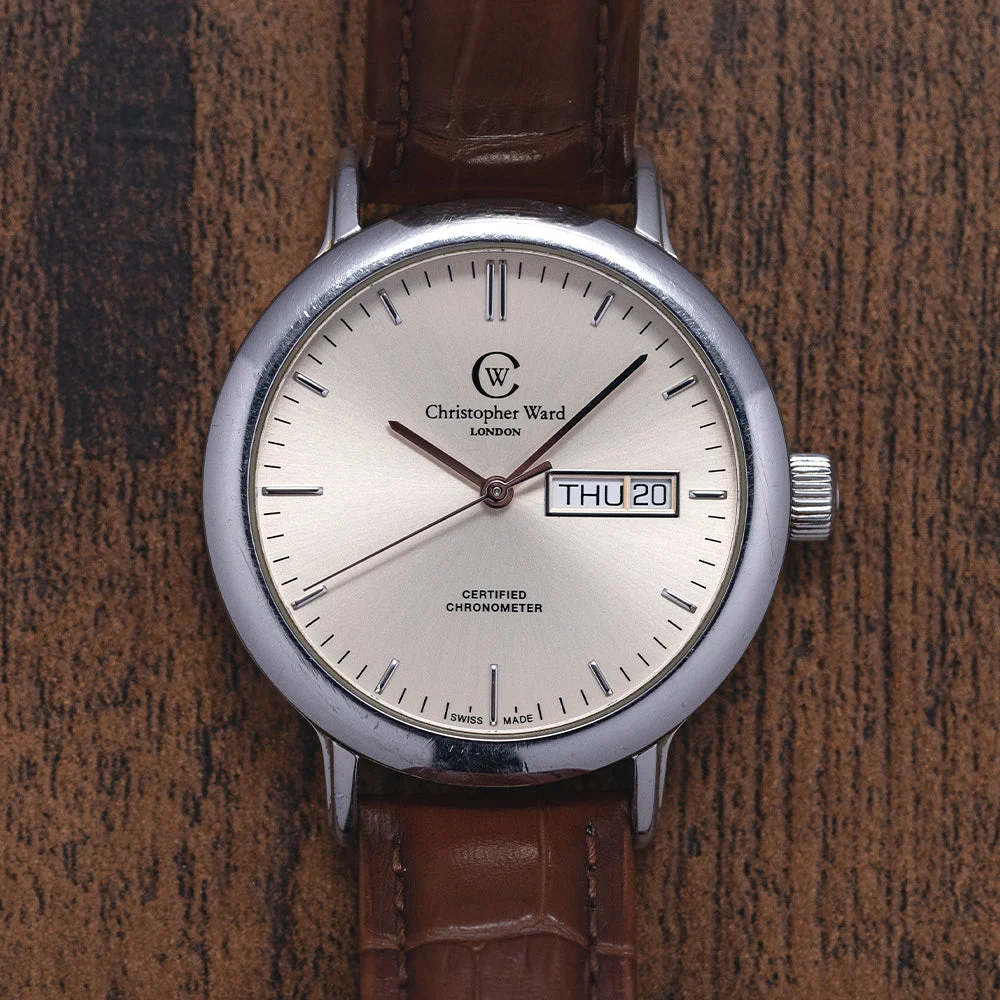 Christopher Ward C50COSC-SWT 39 mm kol saati