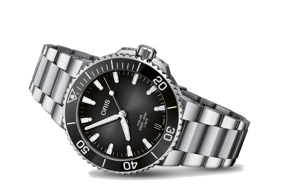 Oris Aquis Date Calibre 400 01 400 7769 4154-07 8 22 09PEB 41.5 mm kol saati