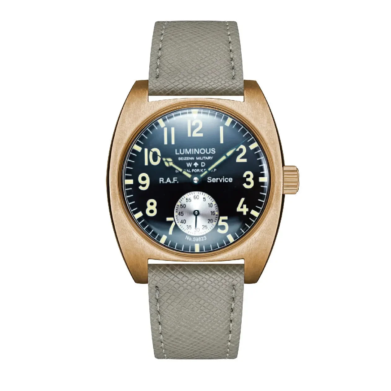 Merkur Seizenn Bronze-W12A 38 mm kol saati