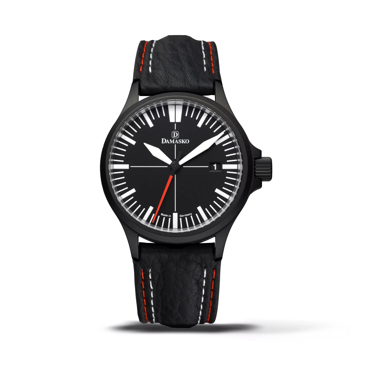 Damasko DK32-BLACK DAMASKO-DK32-BLACK 39 mm kol saati
