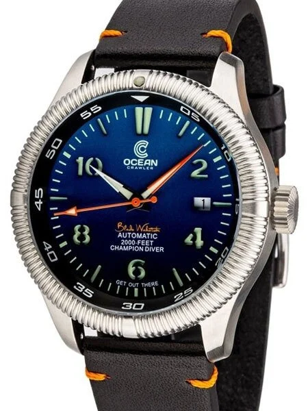 Ocean Crawler Champion Diver Swiss Automatic Watch with AR Sapphire Crystal #CD-223 51.8 mm kol saati