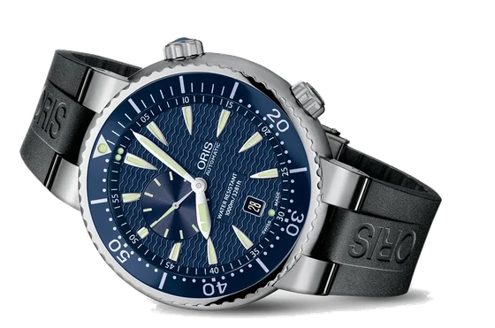 Oris Divers Small Second, Date 01 743 7609 8555-07 4 24 34EB kol saati