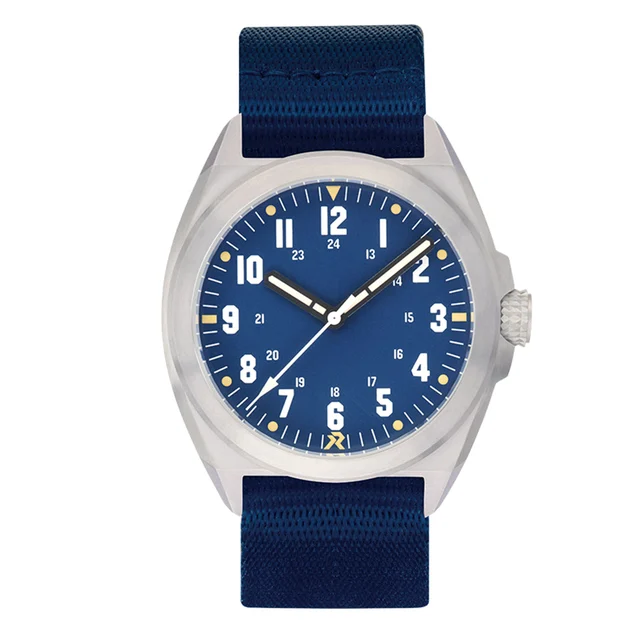 RZE Valour VALOUR 38-blue-nylon kol saati