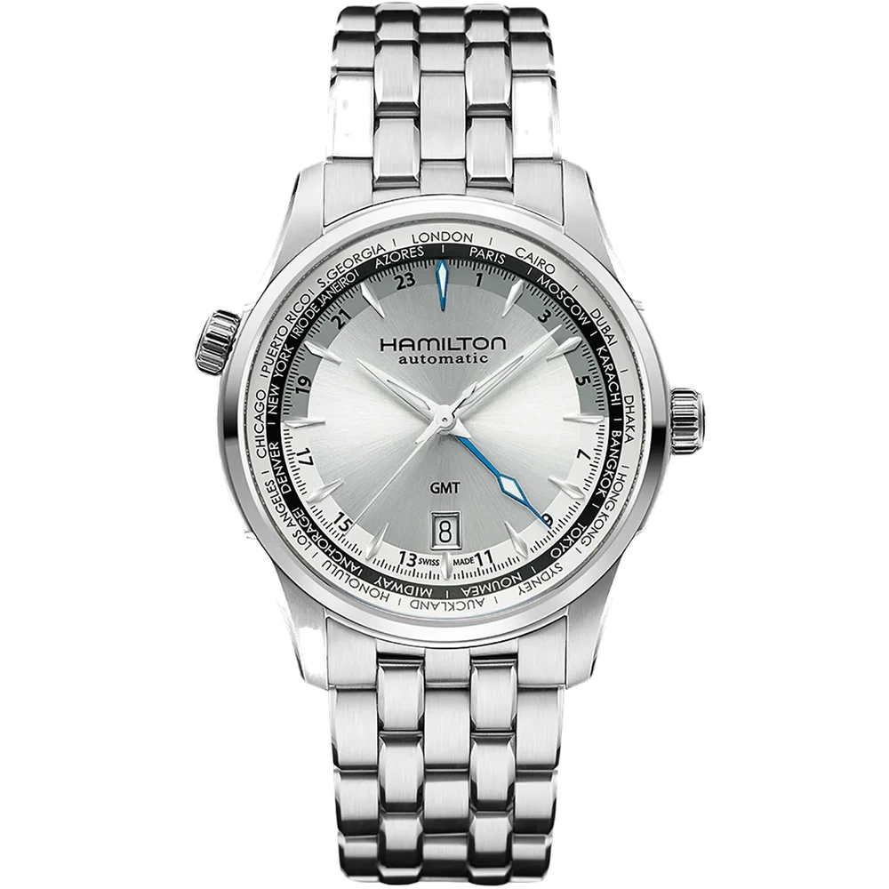 Hamilton Jazzmaster Jazzmaster GMT Auto H32605151 42 mm kol saati